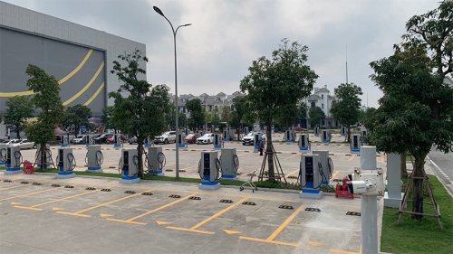 Hà Nội: Trạm sạc VinFast - Vincom Mega Mall Ocean Park